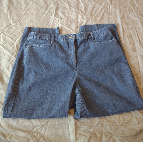 Kim Rogers Capri Jeans Size 14 - Picture 3 of 6